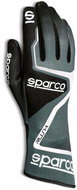 Sparco Rush Kartingové rukavice, barva šedo bílá, velikost 4 (dětské) - Driving Gloves
