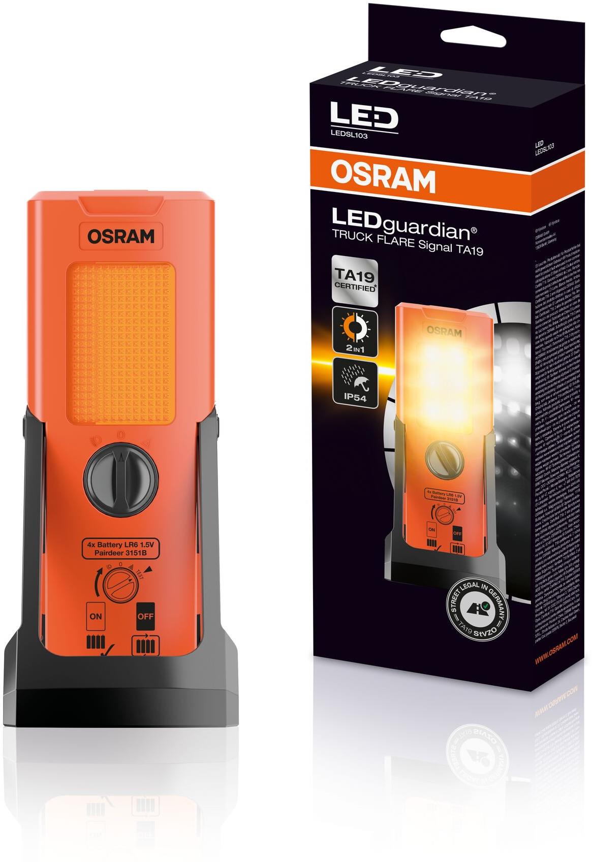 OSRAM LEDguardian Truck Flare Signal TA19