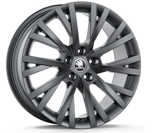 ŠKODA ANTARES 18" for SUPERB III anthracite - Aluminum Wheel - Main image