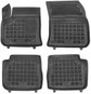 Car Mats REZAW-PLAST Rubber car mats, Citroen e-C4 III, 2020-; Peugeot e-2008 II, 2019- , - Autokoberce