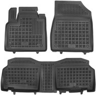 REZAW-PLAST Rubber car mats, Mercedes Citan, Nissan Townstar, Renault Kangoo, 2021- , - Car Mats