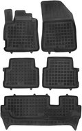 REZAW-PLAST Rubber car mats, Dacia Jogger, 2021- , 3rd row, 7 seats - Car Mats