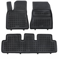 REZAW-PLAST Rubber car mats, Tesla Model 3, 2021-2023, with heat pump - Car Mats