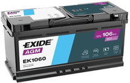 Exide Micro-hybrid AGM 12V/106Ah EK1060 Car Battery - UAMK In-Car Installation - Car Battery
