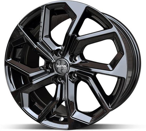 Platin P97 FullBlack 7,5 × 18 5 × 114 ET40 - Alu disk - Hlavný obrázok