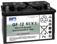 SONNENSCHEIN GEL GF 12 051 Y 1, 12V, C5/51Ah, C20/56Ah - Traction Battery