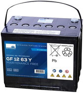 SONNENSCHEIN GEL GF 12 063 Y O, 12V, C5/63Ah, C20/70Ah - Traction Battery