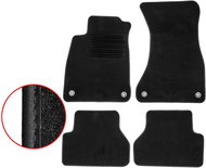 ACI textile mats black EXCLUSIVE set of 4 for Audi A4 7/2019- - Car Mats