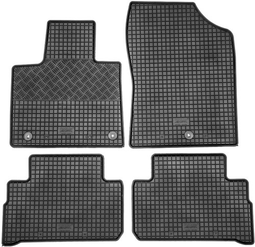 ACI rubber mats black (set of 4) for Hyundai SANTA FE 2021- - Car Mats - Main image