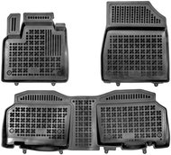 ACI rubber mats black with higher edge, set of 3) for Mercedes-Benz CITAN 9/2021- - Car Mats