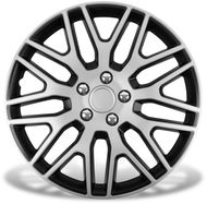 AMIO kryt kola 15" stříbrno-černý (1 ks) 9901374 - Poklice na kola