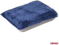 Houba na auto AMIO mycí houba z mikrovlákna pro čištění interiéru malá 16 × 10 × 3 cm - Houba na auto