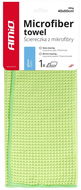 Mikrovláknová utěrka AMIO ručník z mikrovlákna pro čištění skel a zrcátek 60 × 40 cm, 280 g - Mikrovláknová utěrka