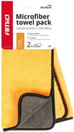 AMIO microfibre towel for drying 40 × 30 cm, 600 g (set of 2) - Car Microfiber Cloth