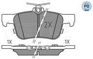 MEYLE Shoulder 025 222 3116/PD - Suspension Arm