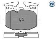 MEYLE Arm 025 224 2520/PD - Suspension Arm