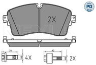 MEYLE Arm 025 224 8517/PD - Suspension Arm