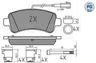MEYLE Arm 025 259 8721/PD - Suspension Arm