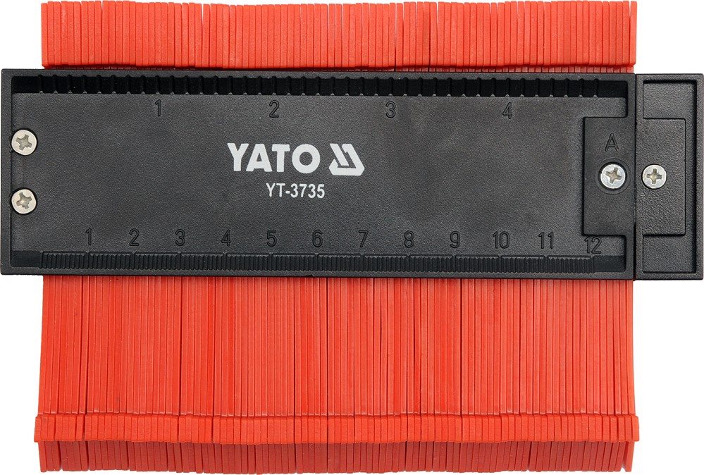 Yato kontúrmérő sablon 125 mm