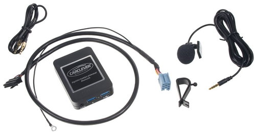 CARCLEVER Music player USB/AUX/Bluetooth VW (8pin) (555VW003) - Digital Music Adapter - Main image