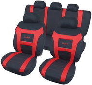 CAPPA car seat covers ENERGY FABIA Lima, black/red - Car Seat Covers