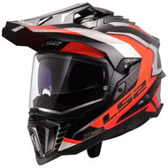 LS2 MX701 EXPLORER-06 CARBON FRONTIER adventure helmet orange - Motorbike Helmet