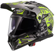LS2 MX702 PIONEER II-06 RANGI adventure helmet H-V-yellow - Motorbike Helmet