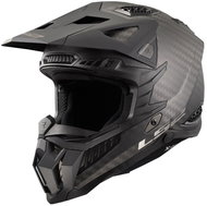 LS2 MX703 X-FORCE-06 CARBON-6K off-road helmet matte black - Motorbike Helmet