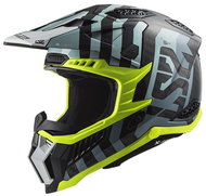 LS2 MX703 X-FORCE-06 CARBON-6K BARRIER off-road helma sky-modrá vel. XL - Motorbike Helmet