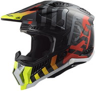 LS2 MX703 X-FORCE-06 CARBON-6K BARRIER off-road helmet H-V-yellow - Motorbike Helmet
