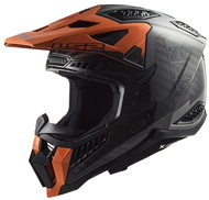LS2 MX703 X-FORCE-06 CARBON-6K VICTORY off-road helmet orange - Motorbike Helmet