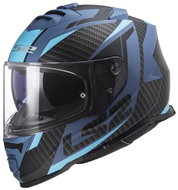LS2 STORM II-06 RACER helmet matt blue size 2.5 mm S - Motorbike Helmet
