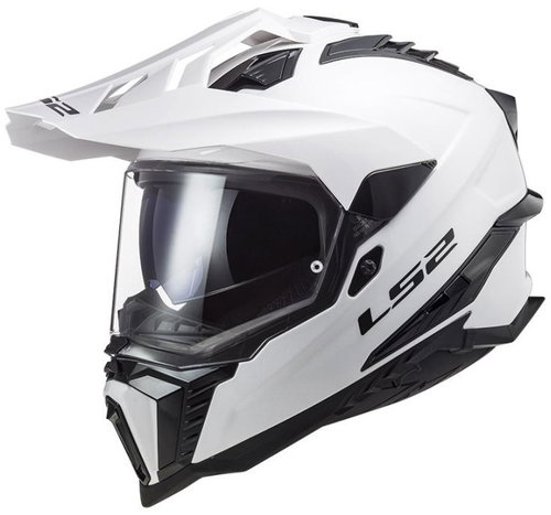 LS2 EXPLORER-06 HPFC adventure helmet white size. M - Motorbike Helmet - Main image