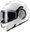 Tipping helmet white
