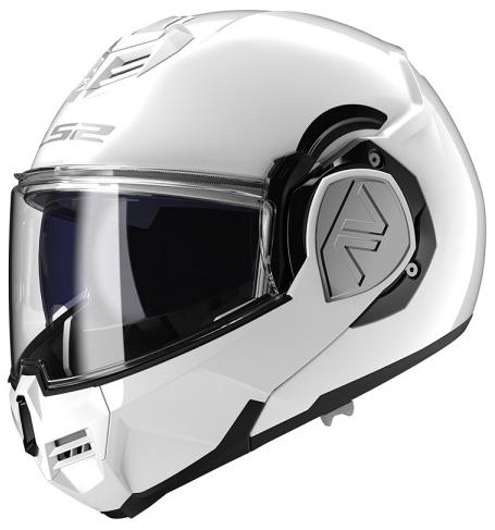 LS2 ADVANT flip-up helmet white sized. XXL - Motorbike Helmet - Main image
