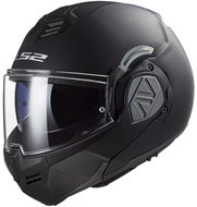 LS2 ADVANT flip-up helmet matte black - Motorbike Helmet