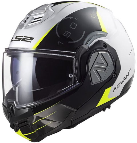 LS2 ADVANT CODEX folding helmet white / black size 3XL - Motorbike Helmet - Main image