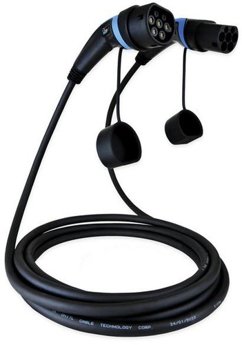 EV Expert Charging cable T2 - T2 22 kW, 5 m - EV Charging Cable - Main image