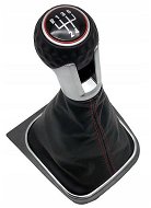 PROTEC Radiaca páka s manžetou, VW Scirocco 2008-2014 5st červené prešitie - Radiaca páka