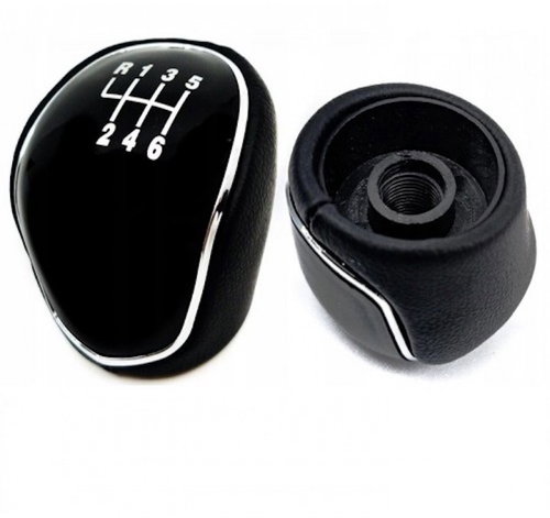 PROTEC Shift lever head, Ford C - Max 2007 - 2019 6st black - Gear Stick - Main image