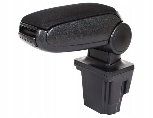 PROTEC Armrest, Seat Leon II 1P textile black 2005 - 2012 - Elbow Rest - Main image