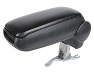 PROTEC Armrest, Audi A4 B6, synthetic leather, black 2000 - 2004 - Elbow Rest