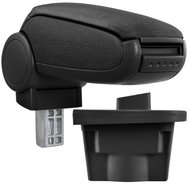 PROTEC Armrest, Opel Astra J textile black 2009 - 2015 - Elbow Rest