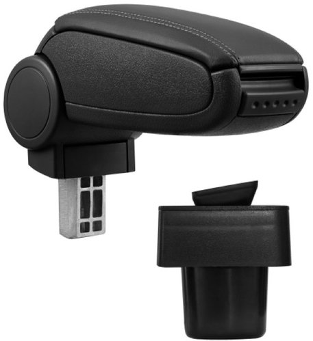 PROTEC Armrest, Suzuki Swift, synthetic leather, black 2005 - 2010 Type MZ/EZ - Elbow Rest - Main image