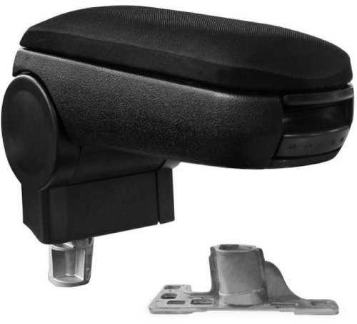PROTEC Armrest, VW Passat B5 textile black 1996 - 2000 - Elbow Rest - Main image