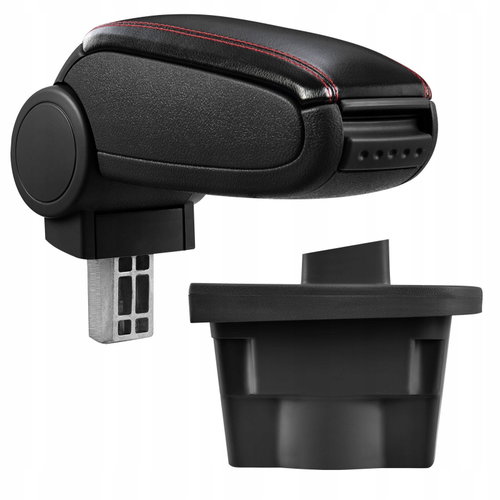 PROTEC Armrest, Opel Astra J, synthetic leather,,, red stitching 2009 - 2015 - Elbow Rest - Main image