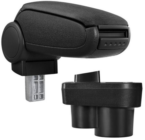 PROTEC Armrest, Skoda Rapid textile black from 2012 - Elbow Rest - Main image