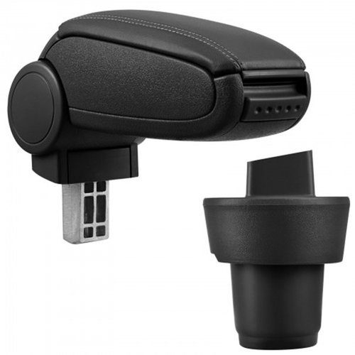 PROTEC Armrest, VW UP, synthetic leather, black from 2011 - Elbow Rest - Main image