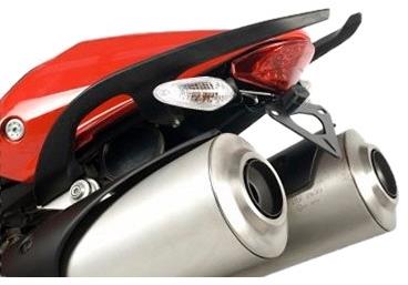 R&G Racing License plate holder, Ducati Monster 696, 796, 1100 - Motorcycle Licence Plate Bracket - Main image