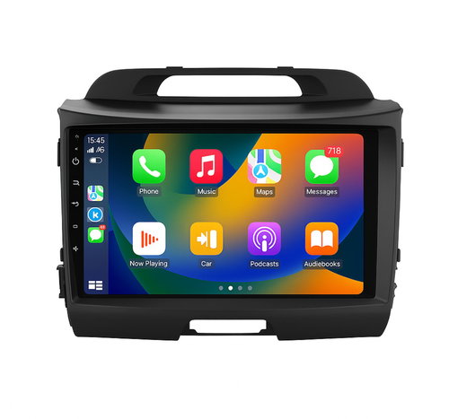Hipzo 2GB RAM Android Car radio KIA SPORTAGE 2011-2016, GPS Navigation, WIFI, USB, Bluetooth Handsfr - Car Radio - Main image